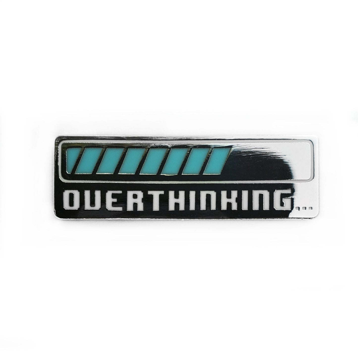 Overthinking Collectible Enamel Pin, Colourful Enamel Pin, Gift for Him, Gift For Her, Lapel Pin, Funny Enamel Pin