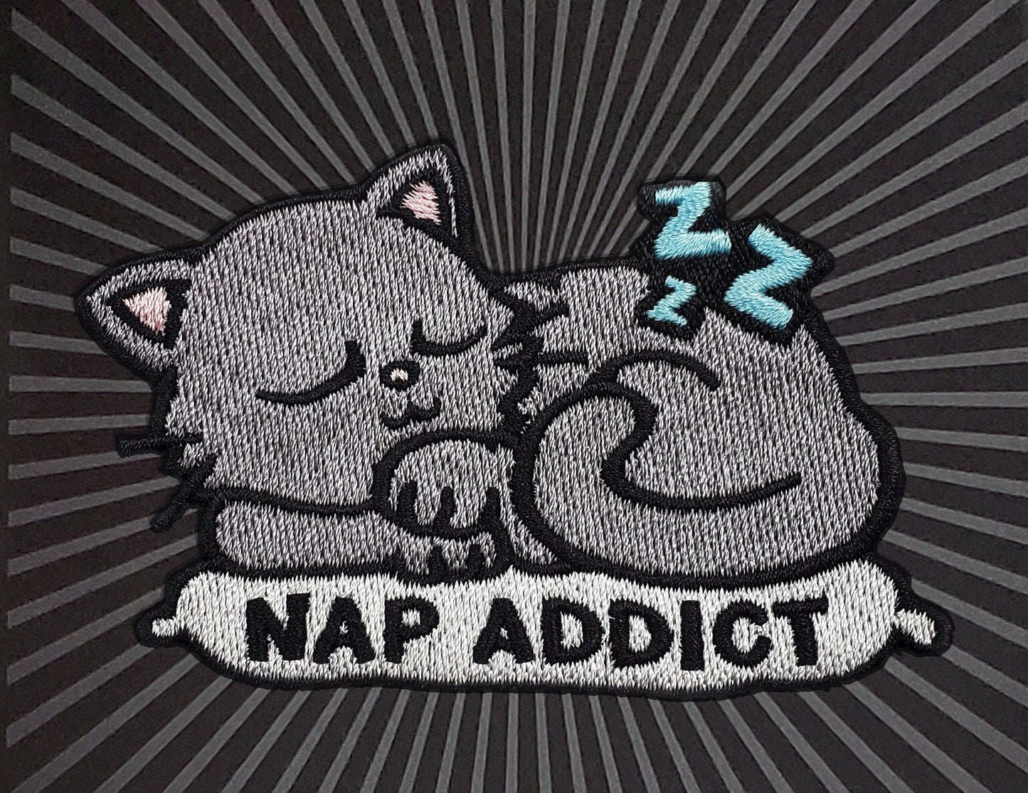 Nap Addict Sew Or Iron On Patch
