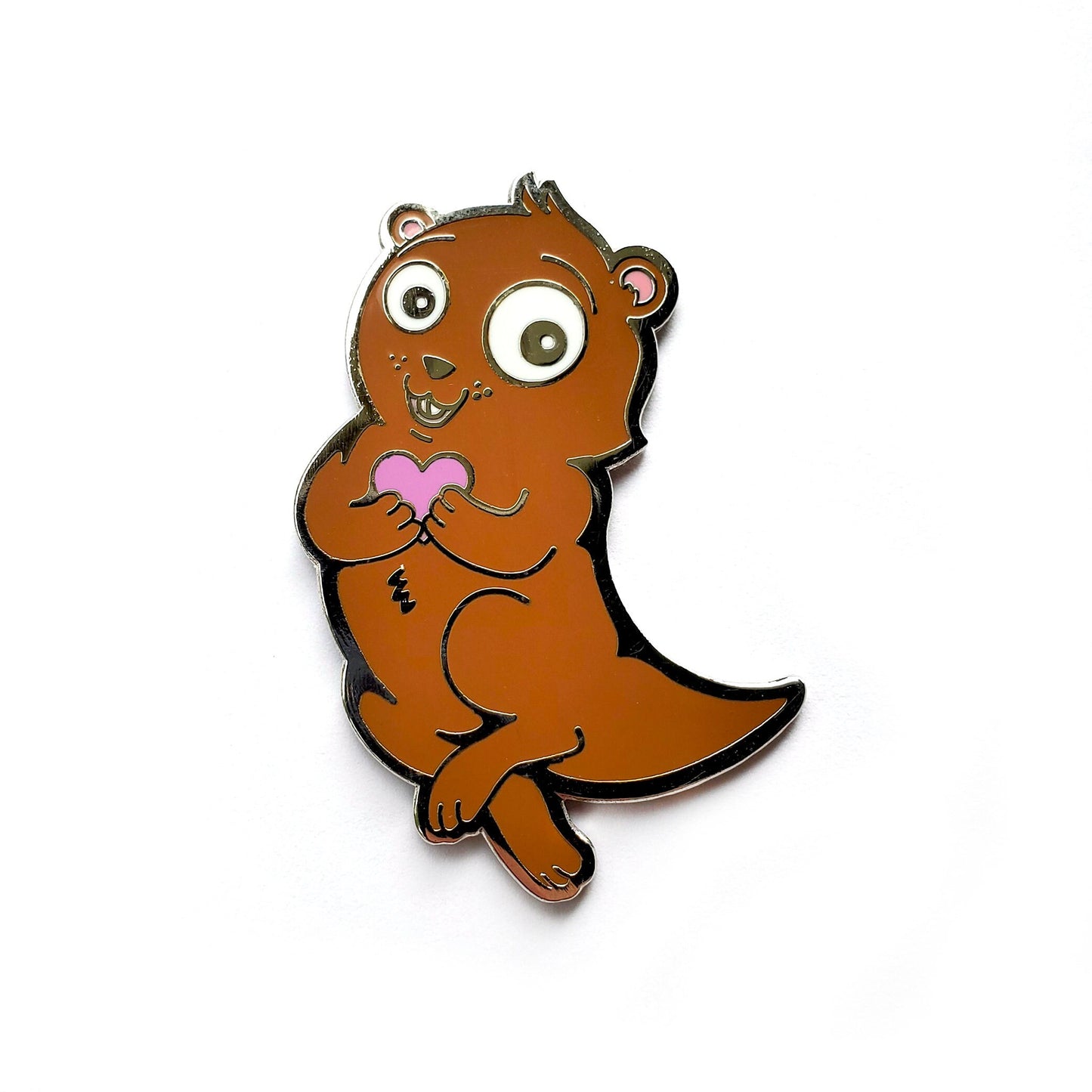 Significant Otter Collectible Enamel Pin, Colourful Enamel Pin, Gift for Him, Gift For Her, Lapel Pin, Funny Enamel Pin