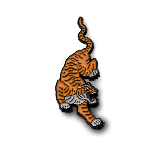 Tiger Collectible Enamel Pin, Colourful Enamel Pin, Gift for Him, Gift For Her, Lapel Pin, Cute Enamel Pin