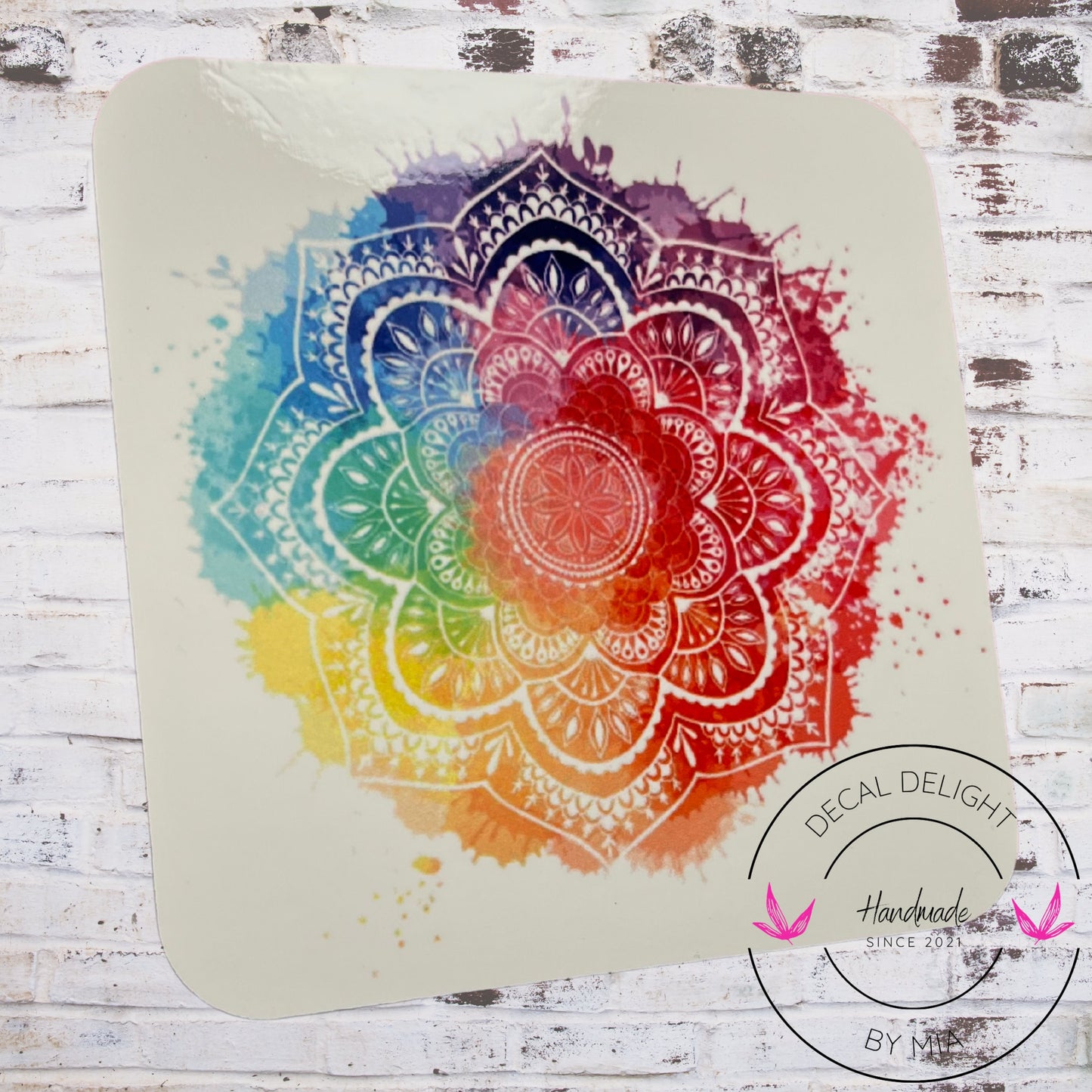 Mandala Square Coasters