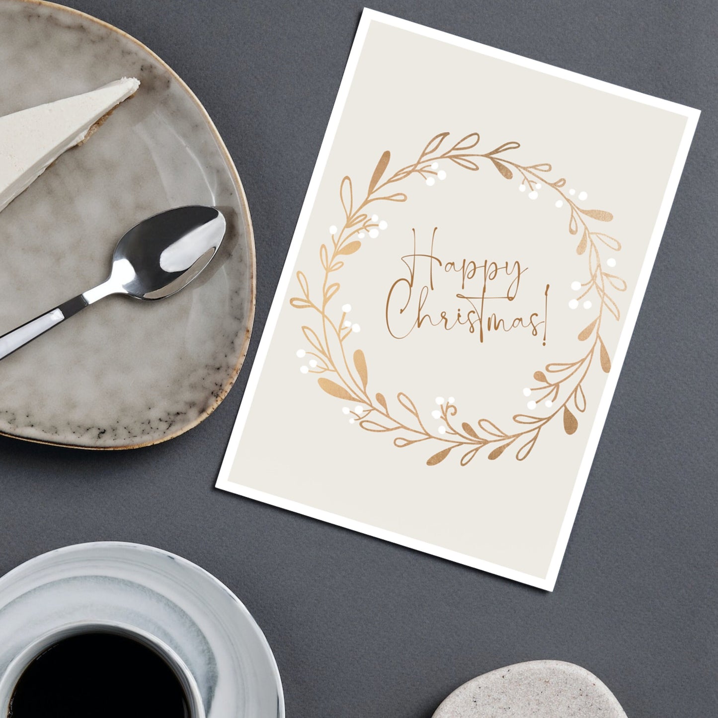 Christmas Wreath Card