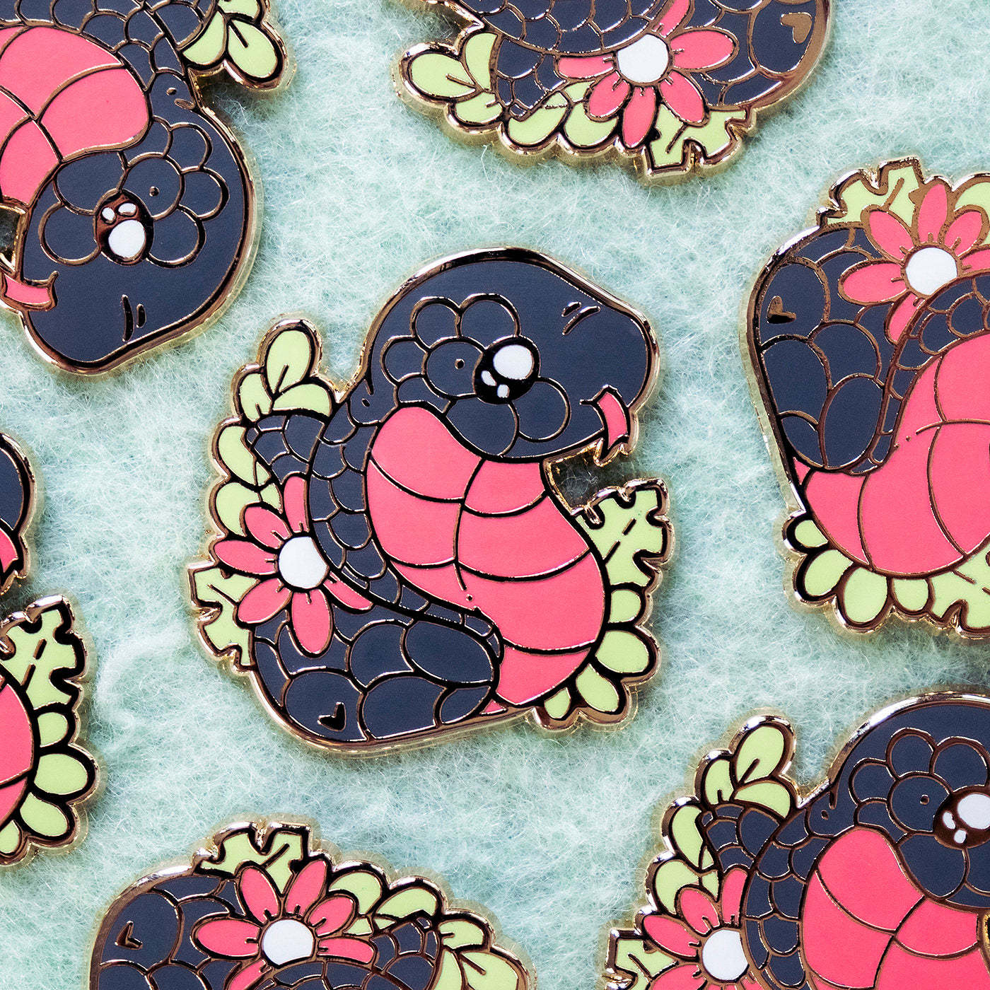 Red Bellied Black Snake Collectible Enamel Pin, Colourful Enamel Pin, Gift for Animal Lover, Lapel Pin, Cute Enamel Pin