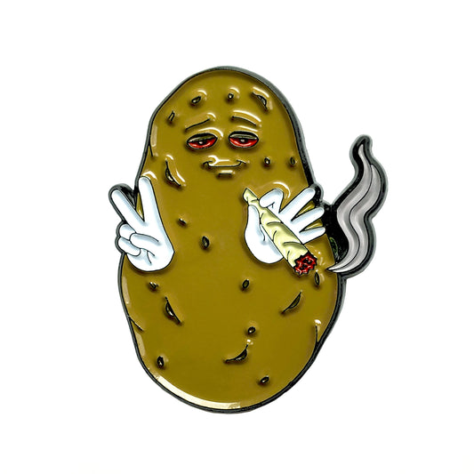 Baked Potatoes Collectible Enamel Pin, Colourful Enamel Pin, Gift for Him, Gift For Her, Lapel Pin, Funny Enamel Pin