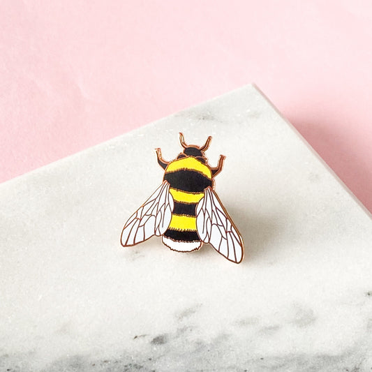 Bee Collectible Enamel Pin, Colourful Enamel Pin, Gift for Him, Gift For Her, Lapel Pin, Gift For Animal Lovers