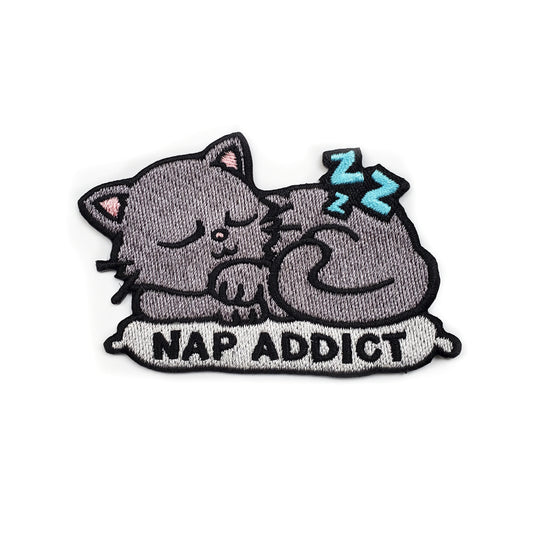 Nap Addict Sew Or Iron On Patch