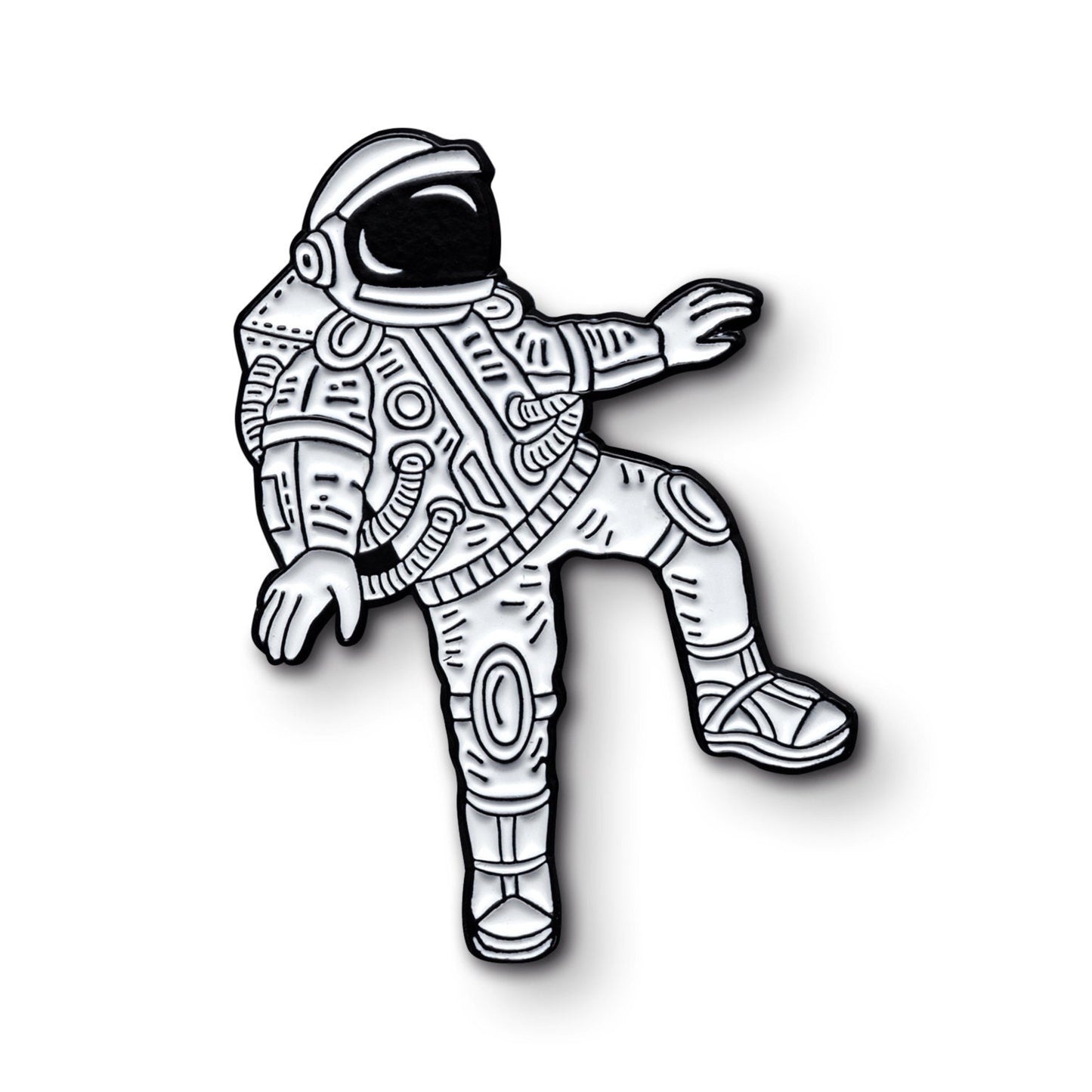 Astronaut Collectible Enamel Pin, Colourful Enamel Pin, Gift for Him, Gift For Her, Lapel Pin, Funny Enamel Pin, Space Enamel Pin