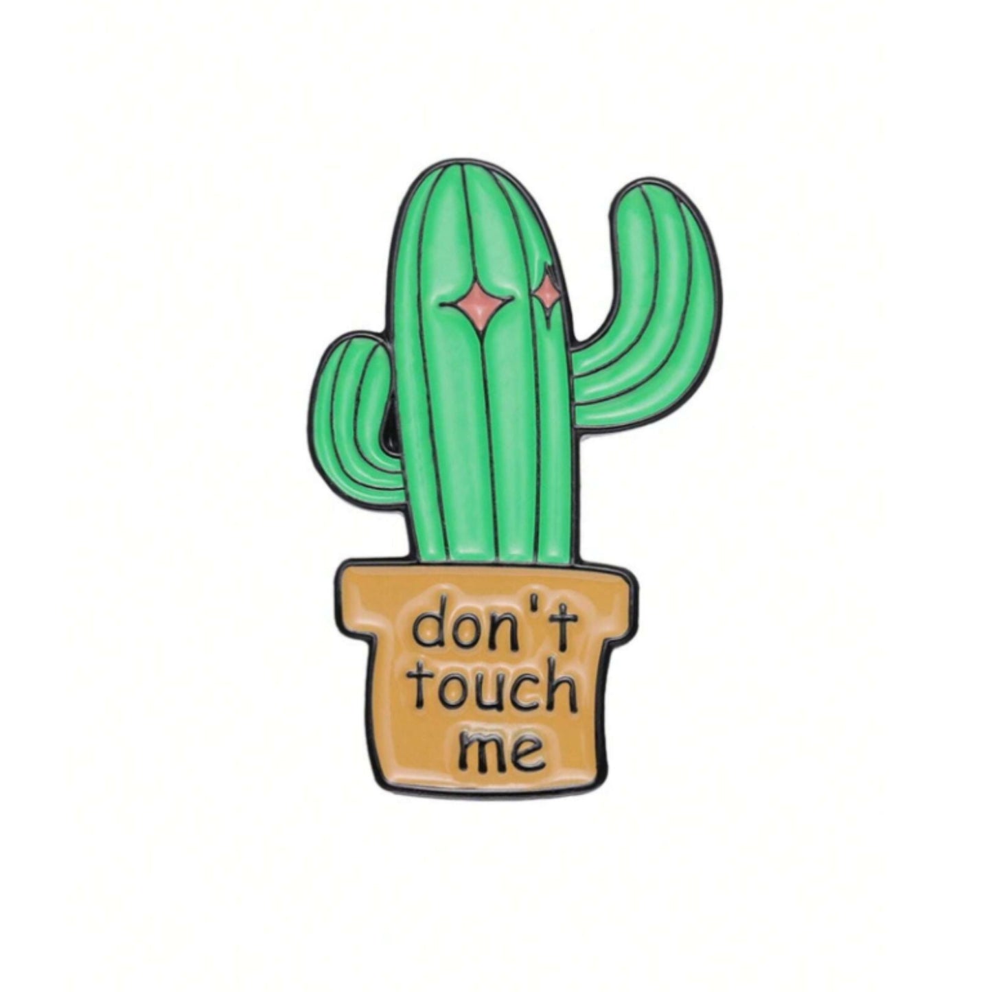 Dont Touch Me Pin, Colourful Enamel Pin, Gift for Him, Gift For Her, Lapel Pin, Funny Enamel Pin, Cute Enamel Pin