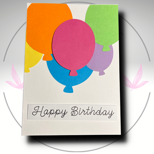 Balloon Birthday Card