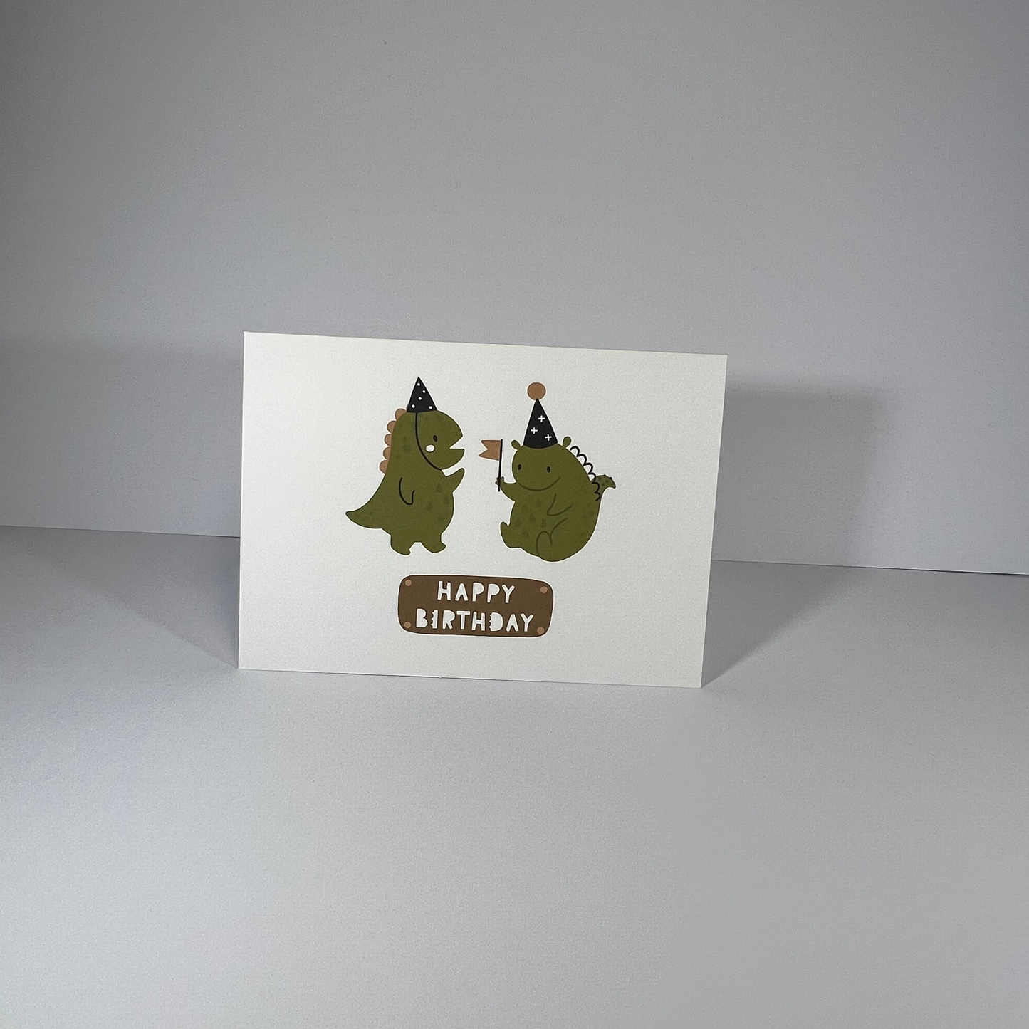Dinosaur Birthday Card
