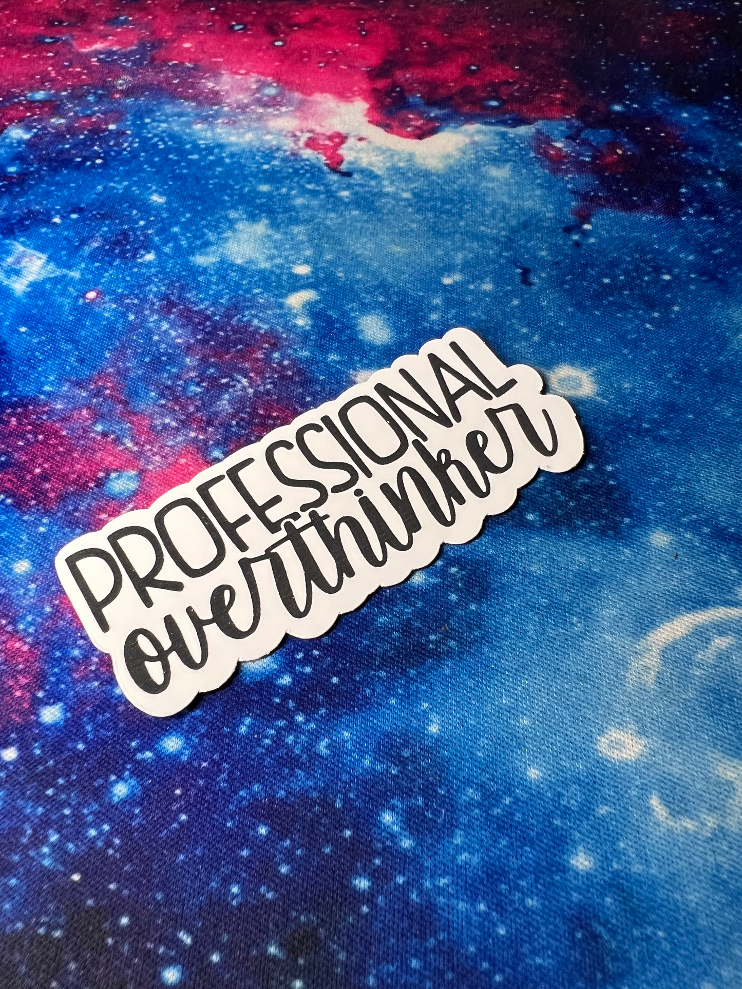 Professional Overthinker Sticker