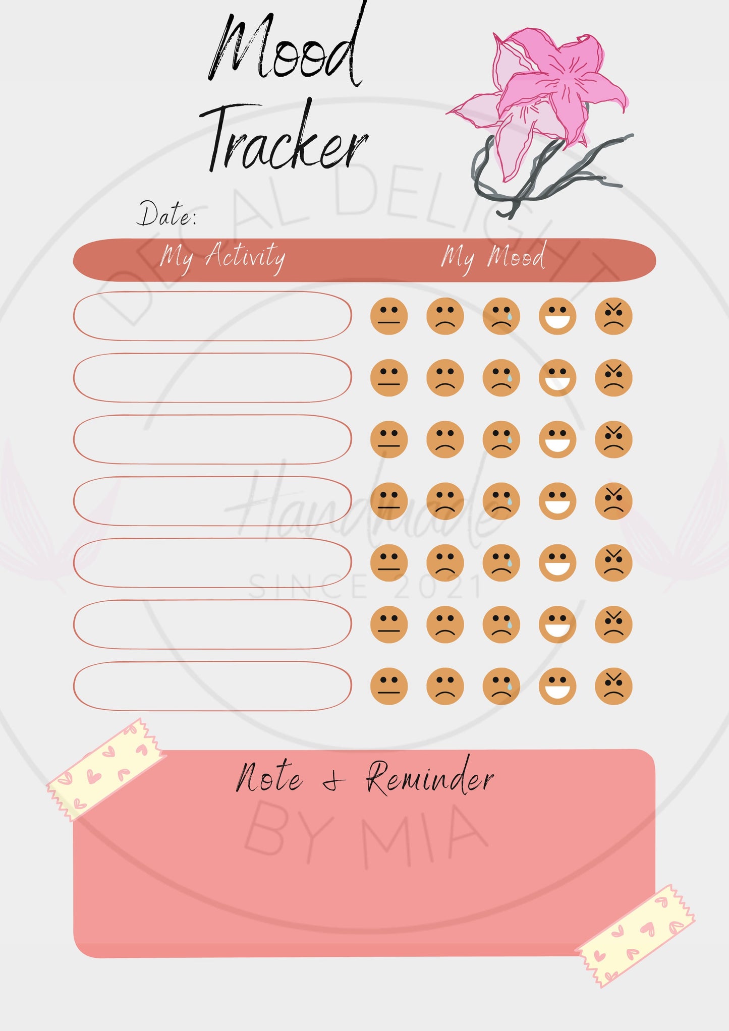 Printable Mood Tracker * PDF and PNG* – DecalDelightByMia printable-mood-tracker-pdf-and-png-decaldelightbymia