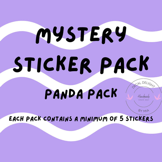 Panda Sticker Mystery Pack