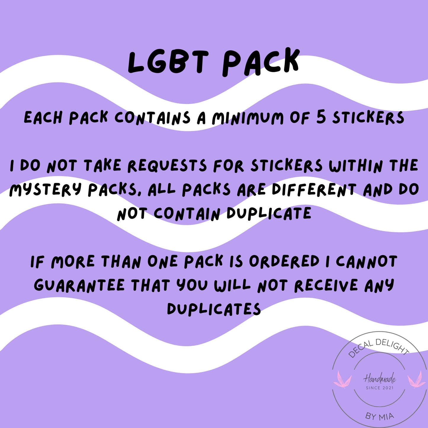 LGBT Sticker Mystery Pack