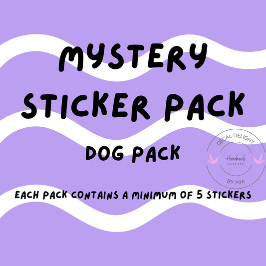 Dog Sticker Mystery Pack
