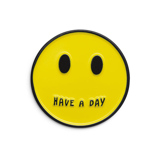 Have A Day Smiling Collectible Enamel Pin, Colourful Enamel Pin, Gift For Mothers Day, Lapel Pin, Funny Enamel Pin